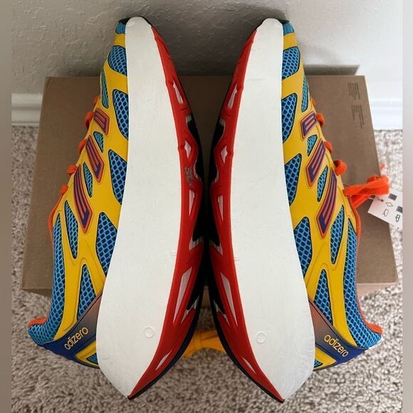 Adidas Adizero Aruku Running Shoes Yellow Blue main image 7